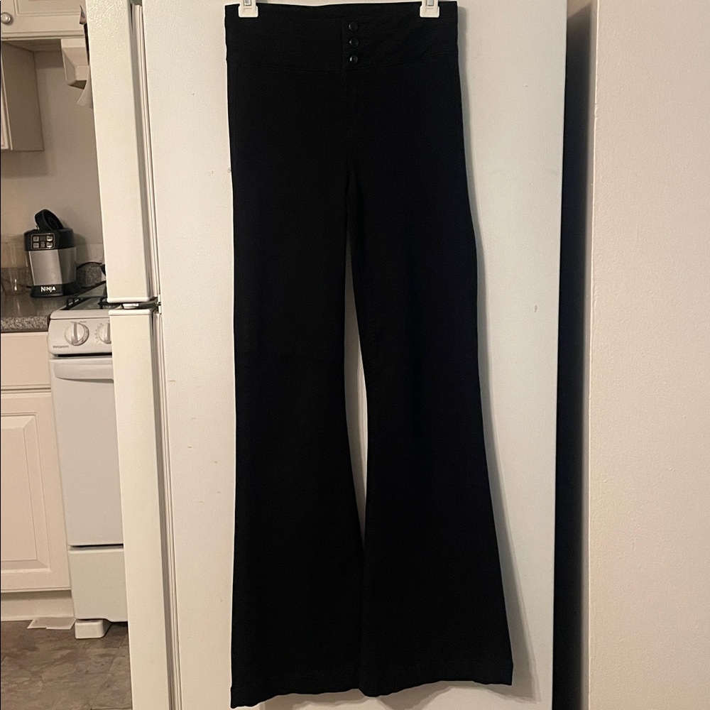 PAIGE Europe Size 25 Boss Black‎ Genevieve Corset Pant